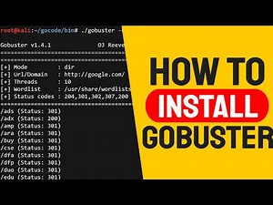 Gobuster command not found on Kali 2020 | How to Install and run Gobuster 2020