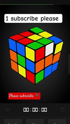 How to Solve on the rubik's Cube in Cubex game #cube🤫🤫