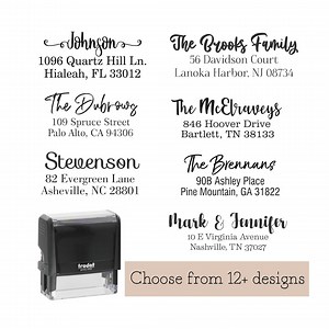 Personalized Address Stamp | Self Inking Stamp for Envelopes - Etsy