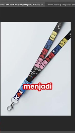 MAKING A LANYARD MOCKUP IS SO EASY