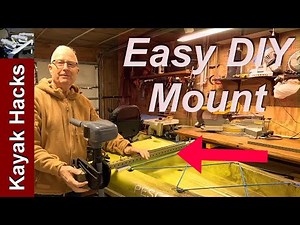 10 Minutes to Save over $100 on a Kayak Trolling Motor Mount