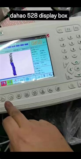 Dahao 528 display box..fit with E653 main board,E8010 cpu card..use for embroidery machines..order embroidery machine parts, choose mistar.. | Embroidery machine