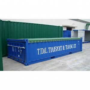 [Hot Item] 20FT Painted Open Top Half Height Container Offshore ISO Certified High Quality