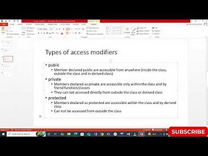 Access Modifier