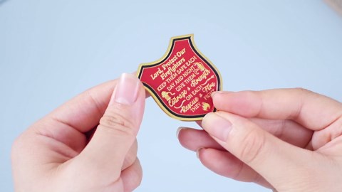 10 Pcs Firefighter Challenge Coins Fireman Prayer Coin Gifts for Firefighters Rescue Department Commemorative Coins for Fireman Men Gifts