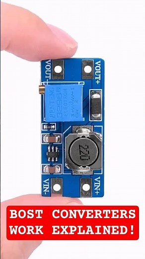 🛠️ Need More Power? How Boost Converters Work Explained! 💡