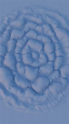 🌼#blender3d #clothsimulation #cgi #motiongraphics #vfx #clothsim #3dart