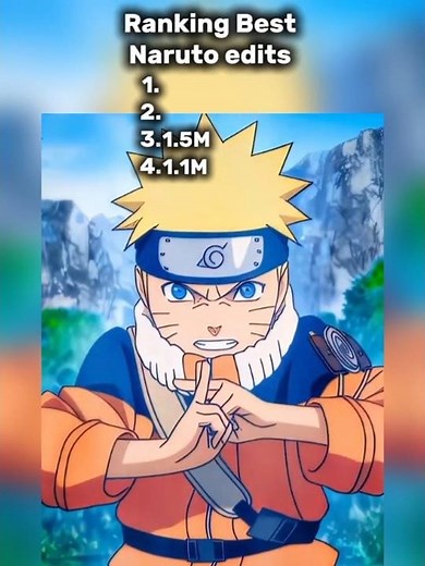 Ranking Best Naruto edits