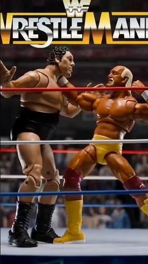 WrestleMania III Hulk Hogan vs André the Giant