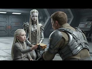 I shared my meal with a little alien girl at the spaceport.I didn't know she was the Queens daughter