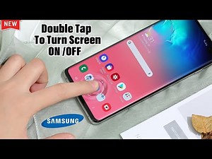 How To Enable/Disable Double Tap To Turn Screen ON/OFF Samsung