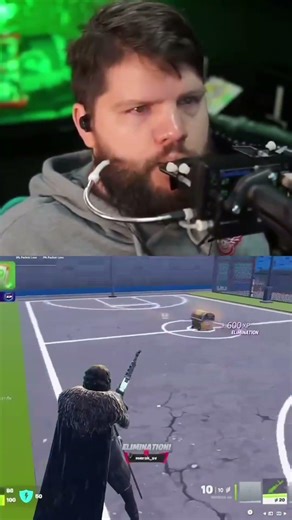 HE PLAYS FORTNITE ONLY USING HIS MOUTH