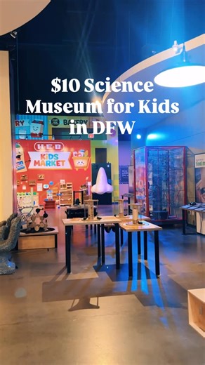 Things to Do in Dallas - Fort Worth with Kids on Instagram: "🌟 $10 Science Museum for Kids: @scitechdiscovery in @visitfriscotx 🌟 If you’re looking for an affordable, hands-on place where kids can learn through play, this one is such a gem 👀🧪 🔬 Comment “link” to purchase tix online! 📍 8004 Dallas Pkwy, Frisco, TX 75034 Why we love it: ❤️ Tons of interactive STEM exhibits (engineering, physics, biology + more) ❤️ Maker Studio + rotating activities so every visit feels different ❤️ Perfect f