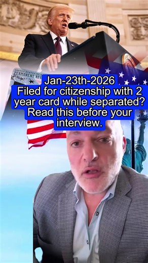 Separated but Filing Citizenship with a Conditional Green Card? How to Avoid Removal by Converting I-751 to a Waiver #immigration #citizenship #I751 #divorce #legaladvice #fyp #viral