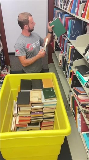Library relocation #movingcompany #relocation #movingservices