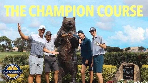 Playing PGA National with GM Golf, Matt & Stephen