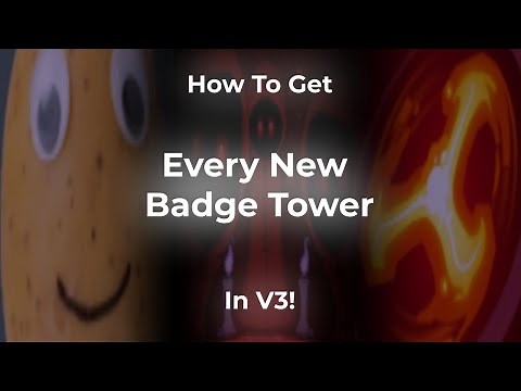 How To Get EVERY NEW BADGE TOWER In Slap Battles Tower Defense! (V3)