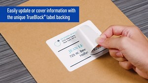 Avery Shipping Labels, 8.5" x 11", White, 25 Labels (8165)