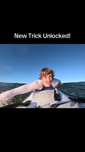 Was this new trick any good? #surfing #surfer #paddling #surflifesaving #surf #trickshot #trick
