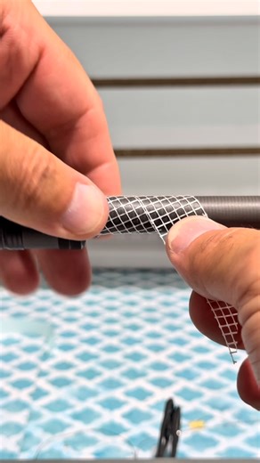 EDGE RODS ®️ on Instagram: "Metallic thread brings dragon scale wraps to life. The video makes it look easy, these types of wraps never go according to plan. #fishing #rodbuilding #rodbuilder #howto #tipsandtricks"