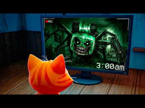 I Put Up CAMERAS To Spy On BLOOD SPARKY And It's SCARY! (I Am Cat VR)