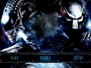 Menu DVD Aliens Vs Predator: Requiem