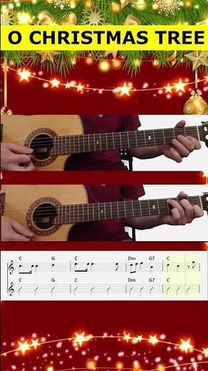 O Christmas Tree | O Tannenbaum | Guitar Sheet Music