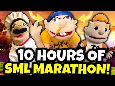 *10 HOURS* OF SML MARATHON! (FUNNIEST JEFFY VIDEOS)
