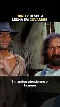 Trinity desce LENHA em COVARDES no velho oeste #cortesdefilmes #faroeste #western #spaghetti #shorts