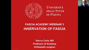 Innervation of Fascia