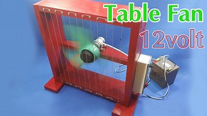18K views · 82 shares | How To Make A 12volt Table Fan Using 550 Motor | Creative Channel | Facebook