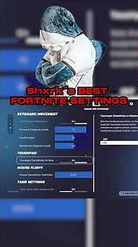 Shxrk Fortnite Settings 🏆