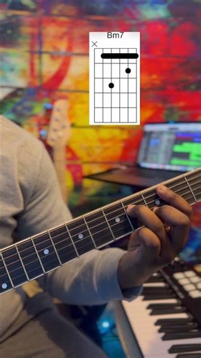 Beginner r&b chords progression (Tutorial) 🔥🔥 #guitar #tutorial