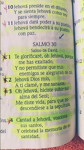 salmo 30 el salmo de los enfermos que Dios Sano