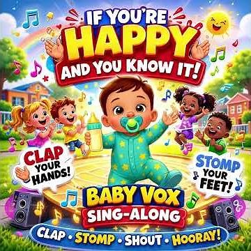 If You’re Happy and You Know It 👏 | Baby Vox Sing Along Kids Song