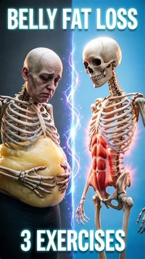 3 Exercises Se Belly Fat Gayab! 😱🔥 #shorts