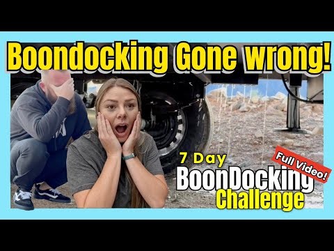Everything We Learned From Our First 7 Days Boondocking Full-Time [FULL VIDEO]