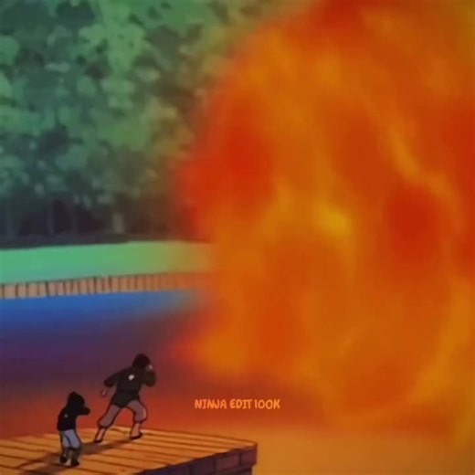 ☠️🗿#sasukeuchiha #narutouzumaki #narutoshippuden #anime #fyp | sasuke fireball jutsu