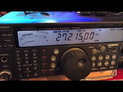 Kenwood TS-570S Store frequency in memory