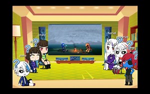 Undertale reacts to gilded guy vs oxob