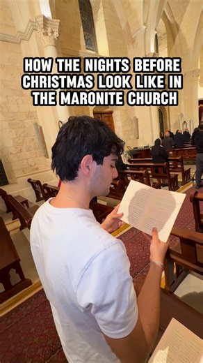 ‎The Christians Of The East ✞ ن‎ on Instagram: "The Nine-Day Nativity Fast in the Maronite Church is a short period of spiritual preparation leading up to Christmas. It begins on December 16 and ends on December 24. During these nine days, many Maronites practice fasting or abstinence, traditionally avoiding meat and animal products, according to personal devotion and ability. The fast is centered on prayer, repentance, and anticipation of Christ’s birth. Churches emphasize daily prayers, Script