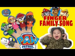 Paw Patrol Finger Family Song | Nursery Rhyme For Kids