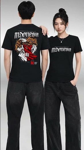 Kaos 17 Agustus 2026 Terbaru | Desain HUT RI ke-81 Premium