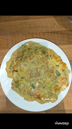 Quick & Healthy Vegetable Omelette #cooking in 5 Minutes #recipe 🍳🥦 | Easy Breakfast Recipe #food