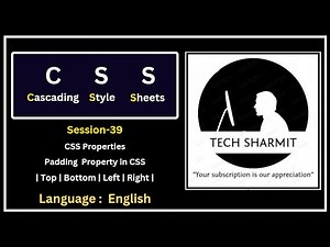 Padding Property in CSS | CSS - Cascading Style Sheet (Session-39)