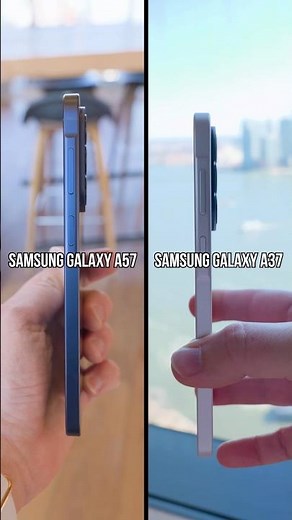 Samsung Galaxy A57 vs. A37 | Side-by-Side Comparison #android #phones