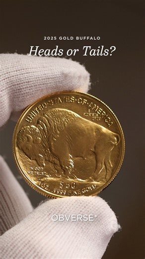 The obverse of the 2025 American Gold Buffalo features a composite portrait of three Native American chiefs—Big Tree, Iron Tail, and Two Moons—capturing the dignified and resilient spirit of America's indigenous people. The reverse showcases a powerful image of a buffalo, modeled after Black Diamond, a massive buffalo that lived at the Central Park Zoo in the early 20th century. Fraser's designs were first seen on the Buffalo Nickel, a coin that quickly became an American classic. The Gold Buffa