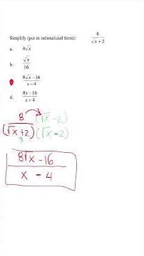 Simplify Any Radical Fraction with This One Trick
