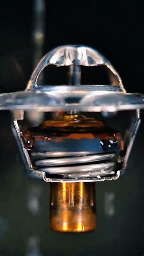 how a work thermostat valve works#automobile #mechanic #viralshort