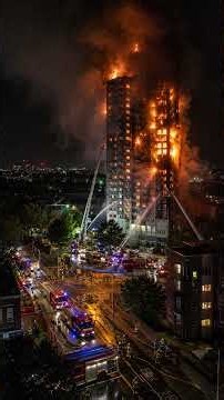 🇬🇧 Grenfell Tower: One Apartment Fire. 72 Lives Lost.